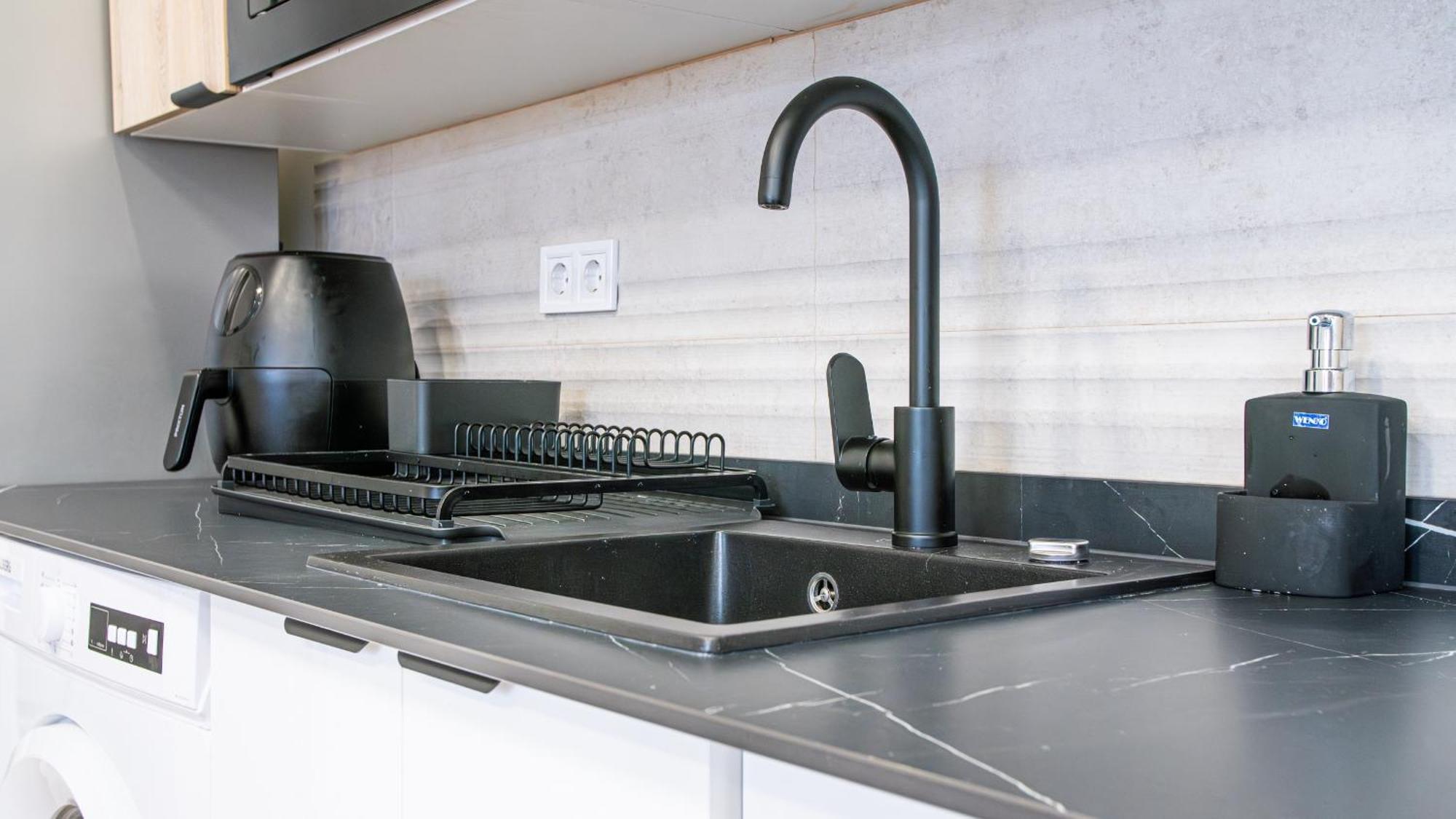 Madrid Confort Urbano 1 Dormitorio Ac Wifi Cocina Extérieur photo